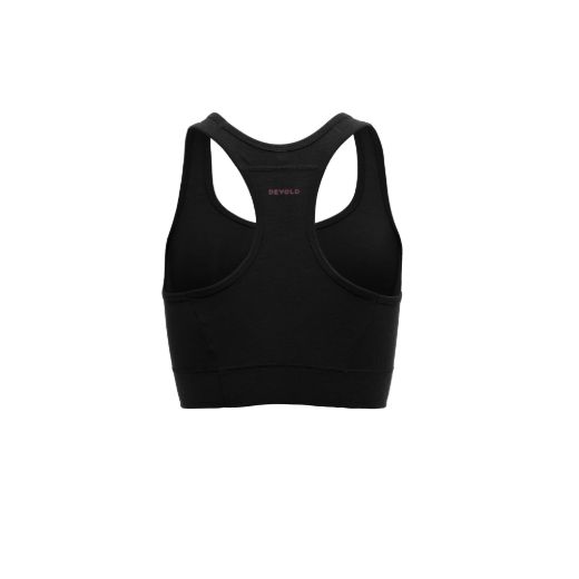 Bilde av Devold Berle Merino Bra Sort