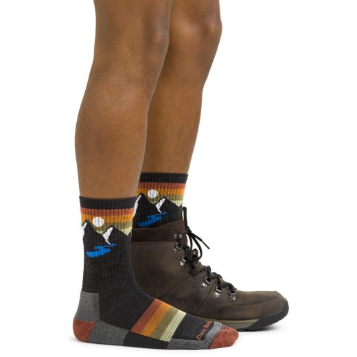 Bilde av Darn Tough Sunset Ridge Micro Crew Lightweight With Cushion - (71° Nord) Multicolor