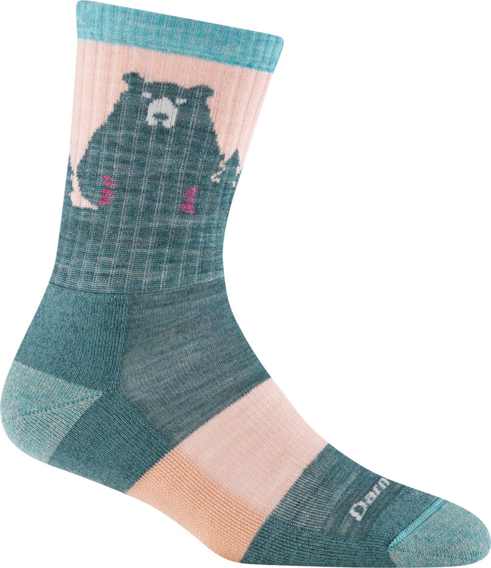 Bilde av Darn Tough Bear Town Micro Crew Light Cushion Multicolor