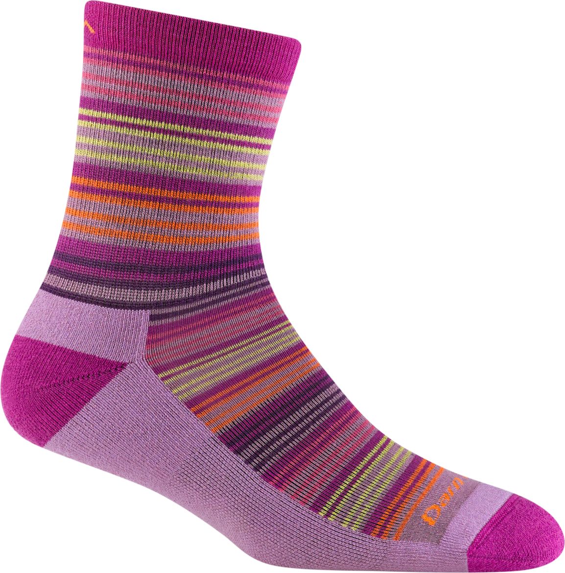 Bilde av Darn Tough Zebra Canyon Micro Crew Lightweight With Cushion Multicolor