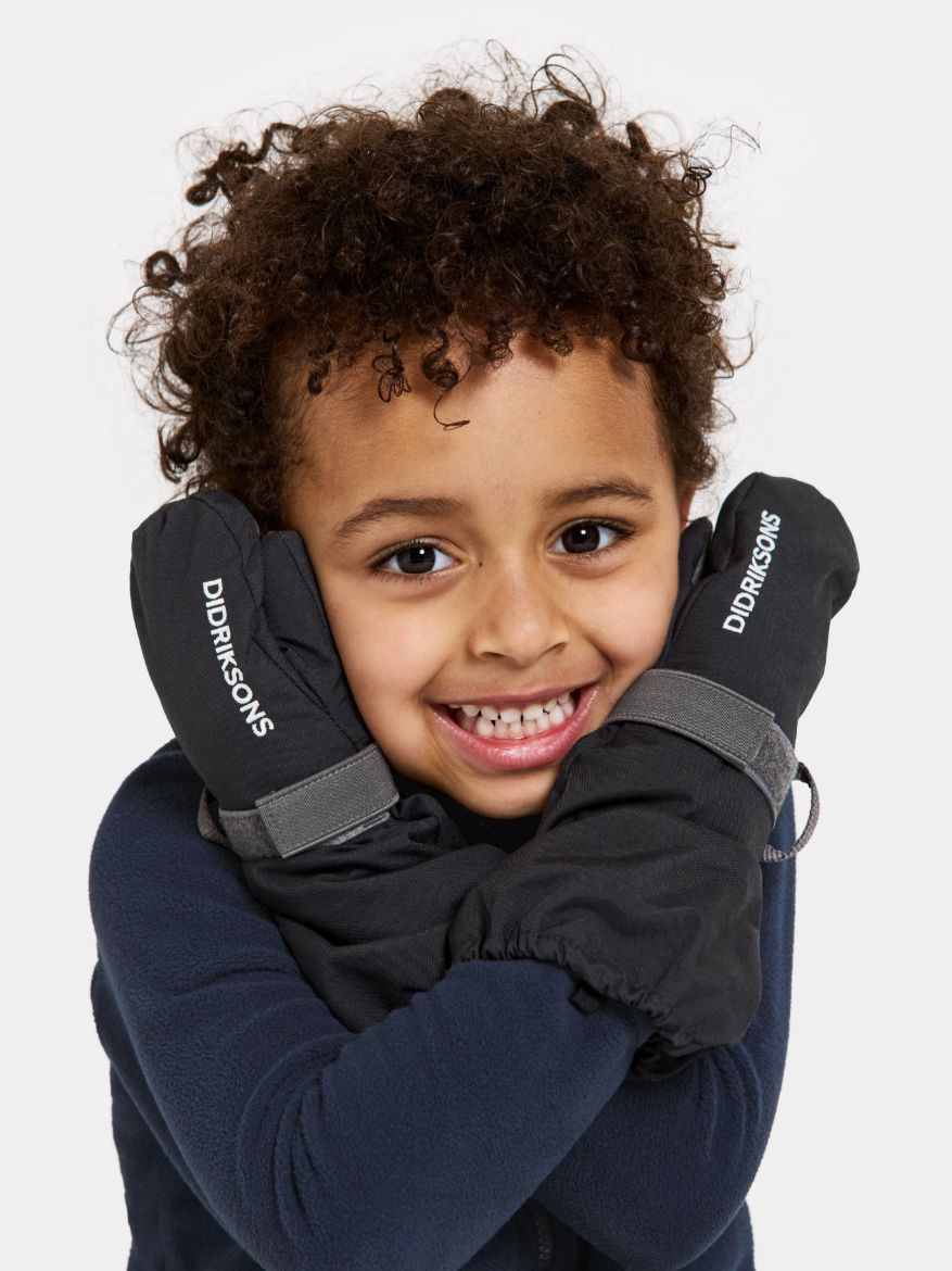 Bilde av Didriksons Biggles Mitten 7 060 Black