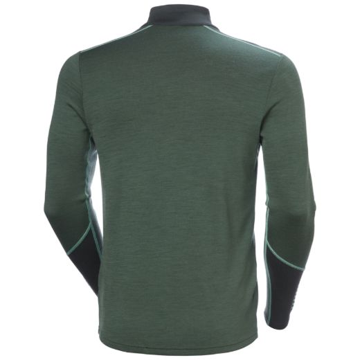 Bilde av Helly Hansen Lifa Merino Midweight 1-2 Zip 390 Green