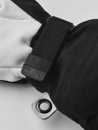 Bilde av Hestra Army Leather Heli Ski Jr. - 5 Finger 100 Black