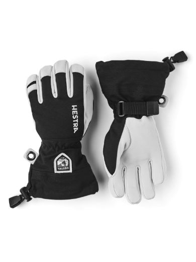 Bilde av Hestra Army Leather Heli Ski Jr. - 5 Finger 100 Black