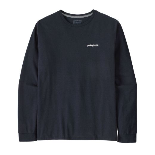 Bilde av Patagonia M´S L-S P-6 Logo Responsibili-Tee Marine