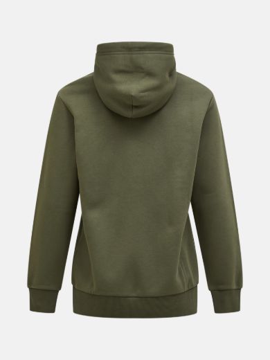 Bilde av Peak Performance M Original Small Logo Hood 020 Pine Needle