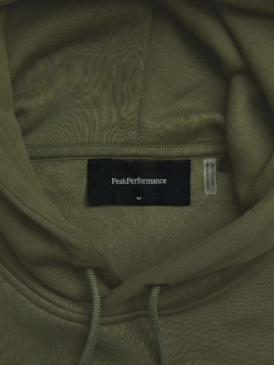 Bilde av Peak Performance M Original Small Logo Hood 020 Pine Needle