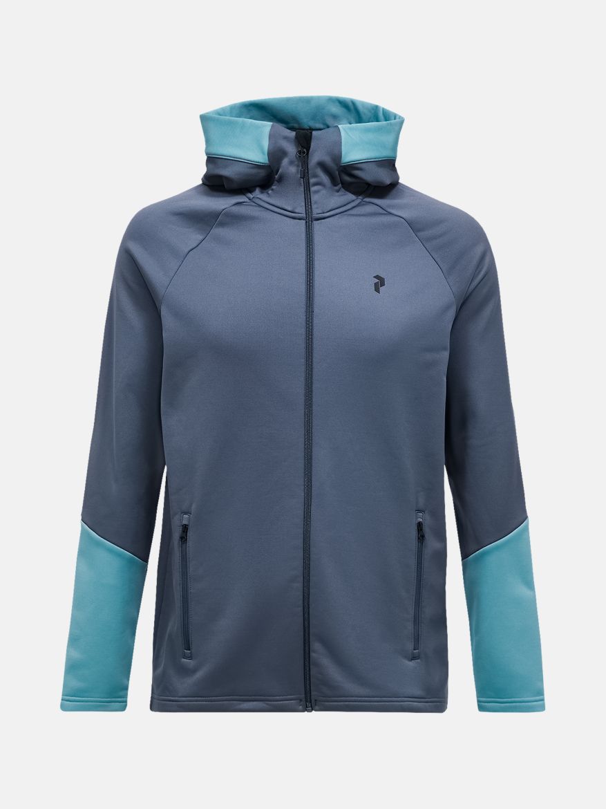 Bilde av Peak Performance M Rider Essentials Zip Hood 060 Mountain MistDe