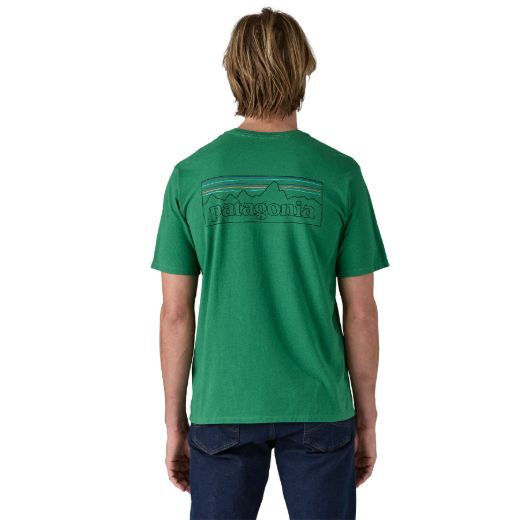 Bilde av Patagonia M´S P-6 Logo Responsibili-Tee Pohl P-6 Outline: He