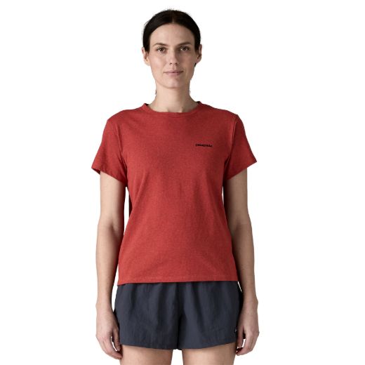 Bilde av Patagonia W´S P-6 Logo Responsibili-Tee Ptre Potters Red