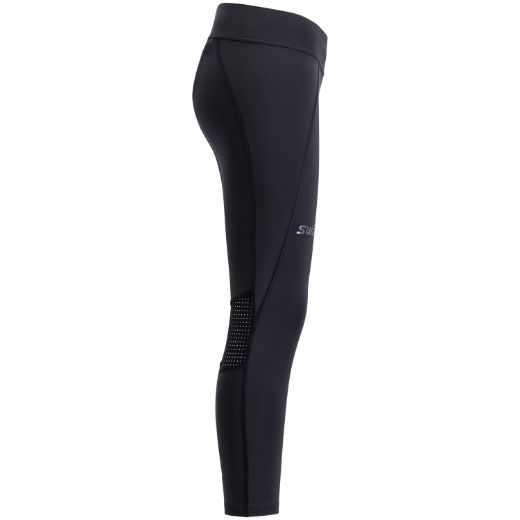 Bilde av Swix Pace High Waist Cropped Tights W Sort