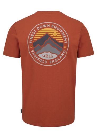 Bilde av Rab Basecamp 3 Peak Tee Rcy Red Clay