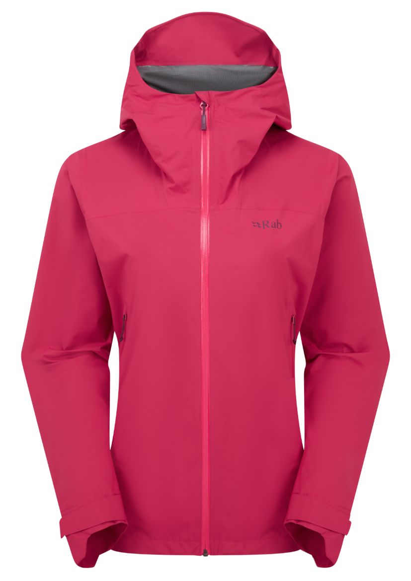 Bilde av Rab Downpour Light Jacket Wmns Wtm Watermelon