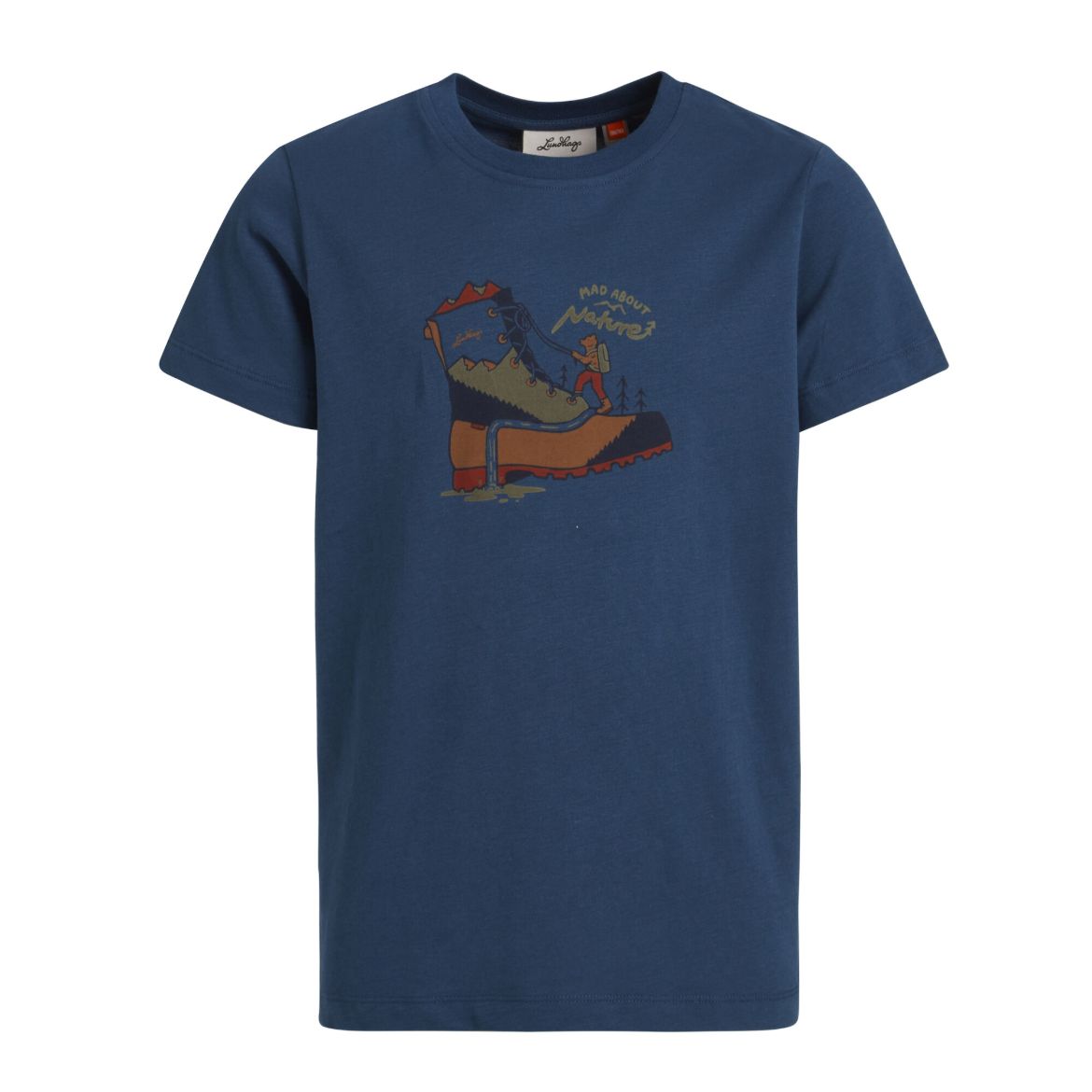 Bilde av Lundhags Fulu Climbing T-Shirt Jr 480 Light Navy
