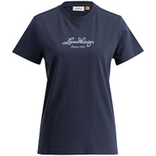 Bilde av Lundhags Järpen Logo T-Shirt W 75350 Deep Blue