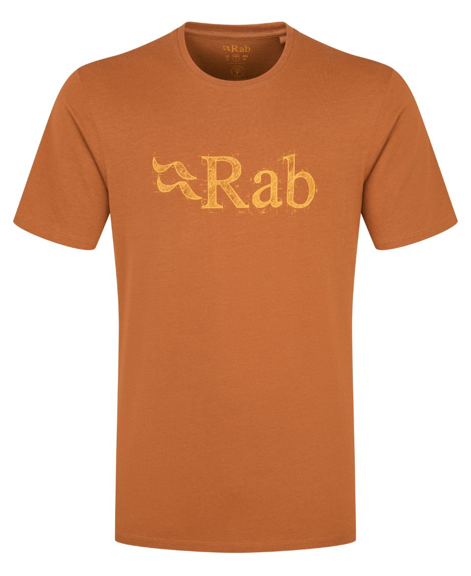Bilde av Rab Stance Tech Sketch Tee Rea Red Earth