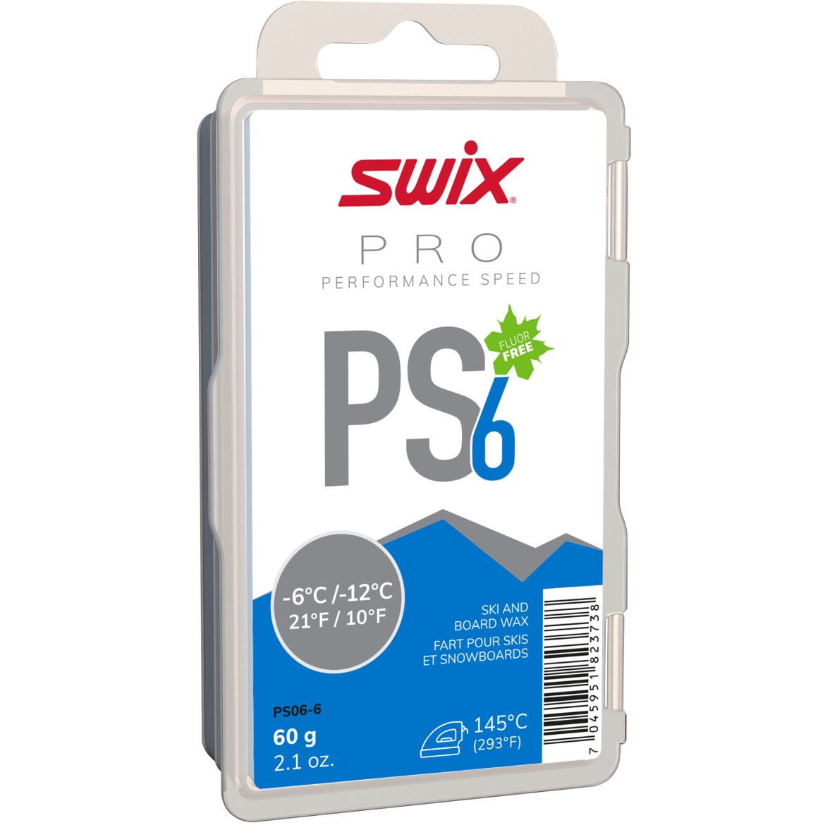 Bilde av Swix PS6 Blue, -6°C--12°C, 60g 