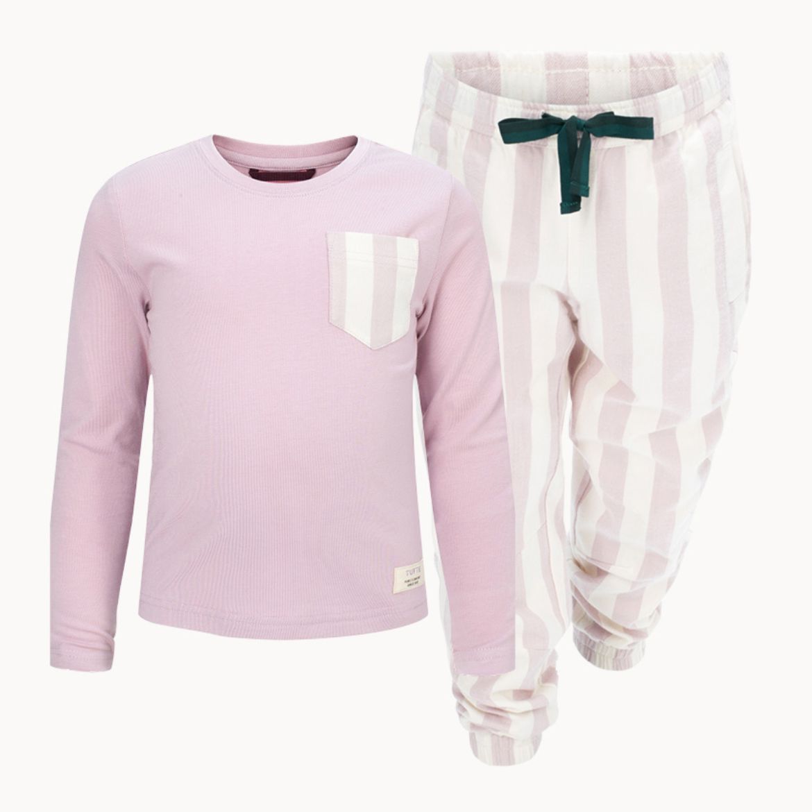 Bilde av Tufte Wear Wear  K Owl PJ Set 206 Dawn Pink