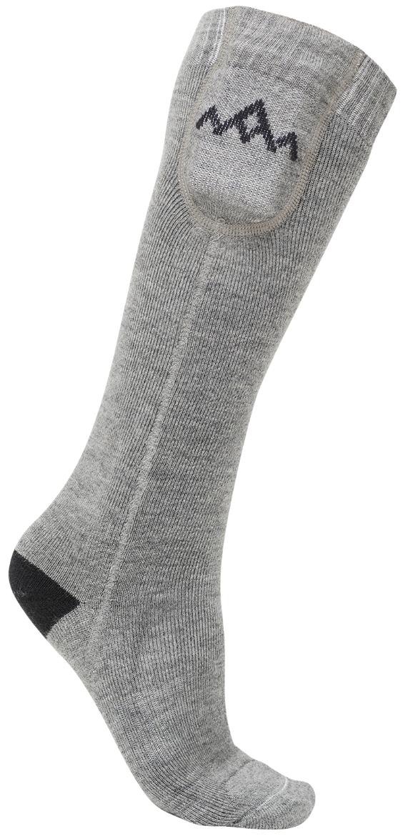  Heat Experience  Heated Everyday Socks w/bat V2 HEES041GR Fjellklar Sport 1