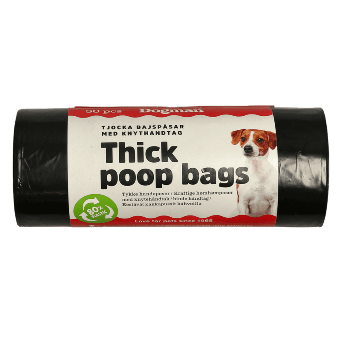  Dogman Hundeposer med Håndtak 50pk 738835 Fjellklar Sport 1