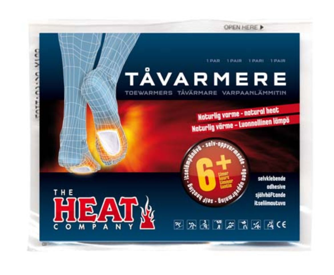 The Heat Company The Heat Company  Tåvarmer 5+ timer 12101 Fjellklar Sport 1